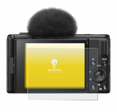 Image of the device Sony ZV-1F with a wide variety of screen protectors.
