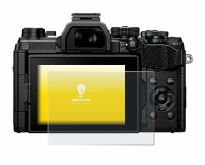 Image of the device Olympus OM System OM-5 with a wide variety of screen protectors.