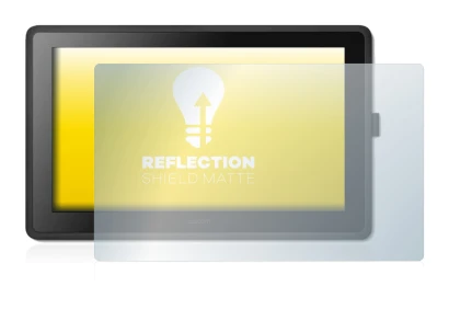 Image of the device Wacom Cintiq 22 with a wide variety of screen protectors.