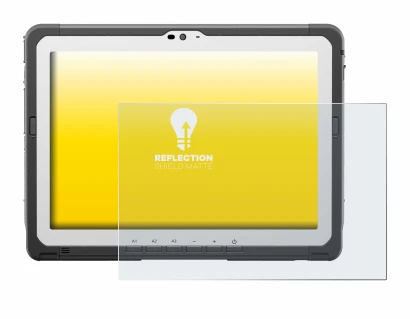 Image of the device Panasonic Toughbook FZ-A3 with a wide variety of screen protectors.