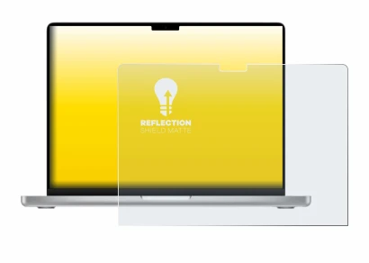 Image of the device Apple MacBook Pro 14" M2 2023 with a wide variety of screen protectors.