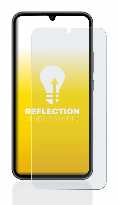 Image of the device Samsung Galaxy A34 5G with a wide variety of screen protectors.