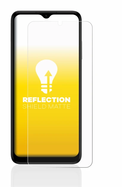 Image of the device Nokia G22 with a wide variety of screen protectors.