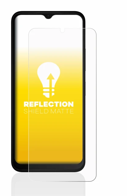 Image of the device Nokia C22 with a wide variety of screen protectors.