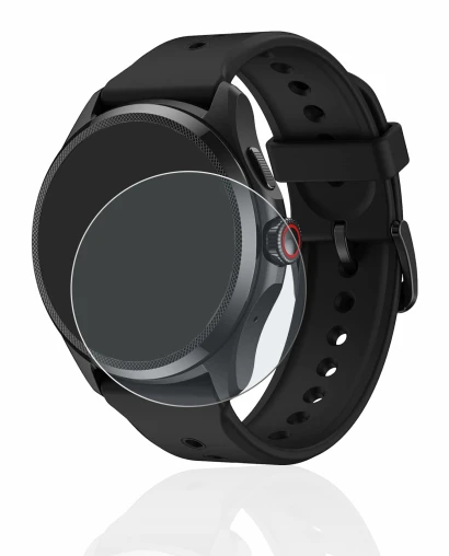 Image of the device Mobvoi TicWatch Pro 5 with a wide variety of screen protectors.