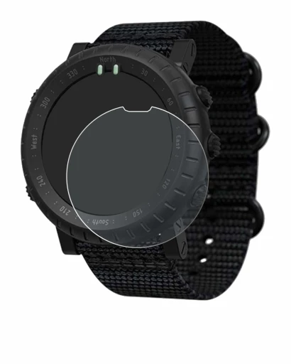 Image of the device Suunto Core Alpha with a wide variety of screen protectors.