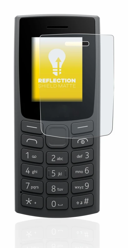 Image of the device Nokia 110 (2023) with a wide variety of screen protectors.