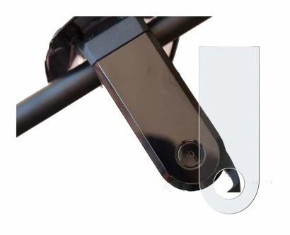 Image of the device NIU KQi3 Max with a wide variety of screen protectors.