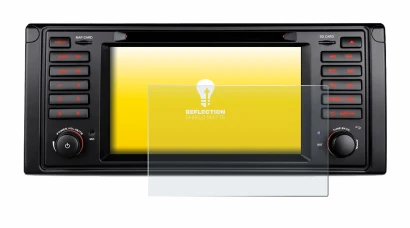Image of the device Xtrons IQ7039B with a wide variety of screen protectors.