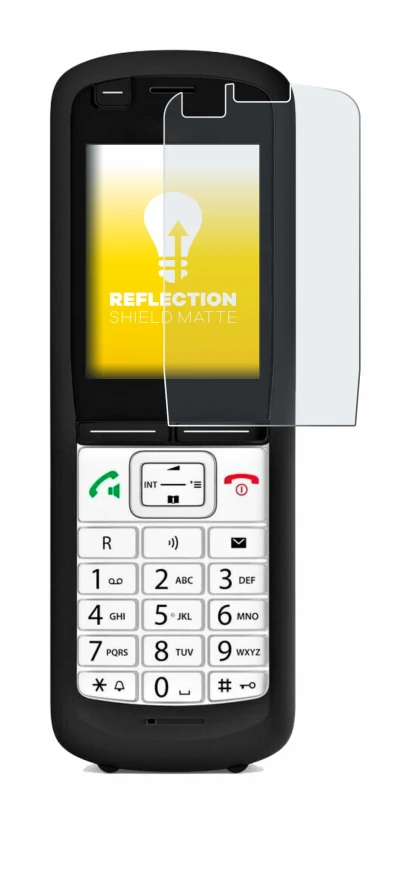 Image of the device Unify OpenScape DECT Phone R6 with a wide variety of screen protectors.