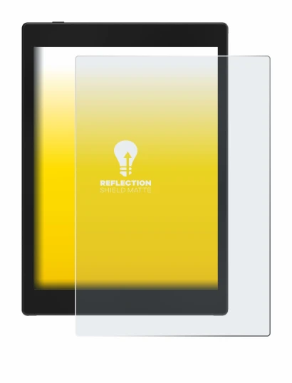 Image of the device Boox Tab Mini C with a wide variety of screen protectors.