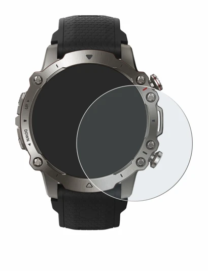 Image of the device Huami Amazfit Falcon with a wide variety of screen protectors.