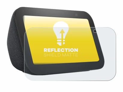 Image of the device Amazon Echo Show 5 (3th Gen.) with a wide variety of screen protectors.