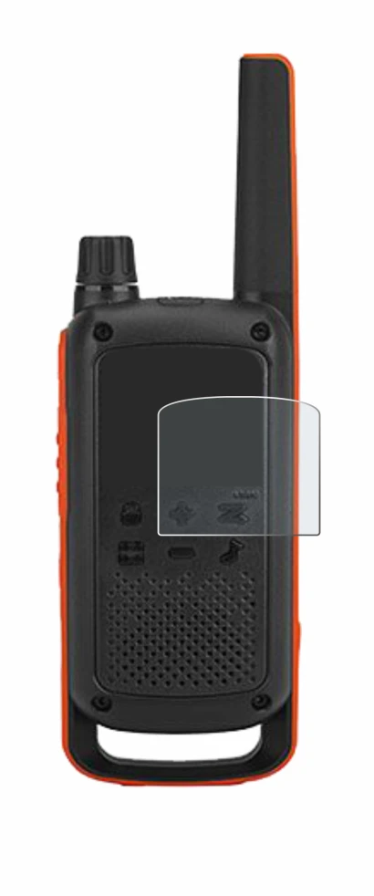Image of the device Motorola Talkabout T82 with a wide variety of screen protectors.