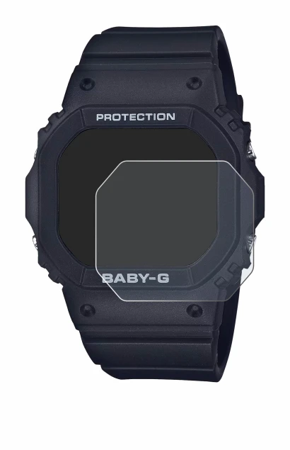 Image of the device Casio Baby-G BGD-565 with a wide variety of screen protectors.