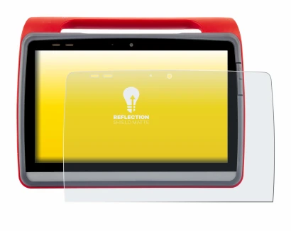 Image of the device medDV NIDApad with a wide variety of screen protectors.