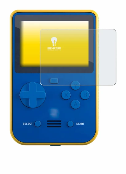 Image of the device Blaze Super Pocket with a wide variety of screen protectors.