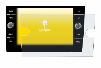 Image of the device Volkswagen Taigo Discover Media 8” 2023 with a wide variety of screen protectors.