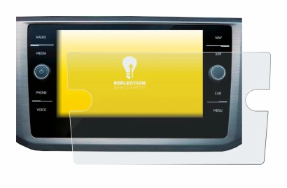 Image of the device Volkswagen Passat B8 Discover Media 8" with a wide variety of screen protectors.