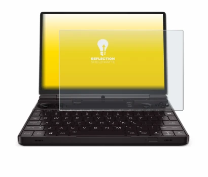 Image of the device GPD Win Max 2 2023 with a wide variety of screen protectors.