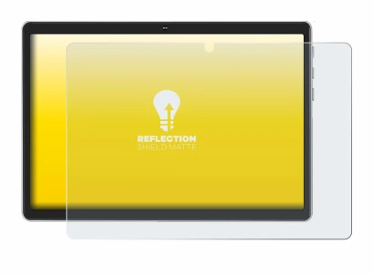 Image of the device Facetel Q6 with a wide variety of screen protectors.