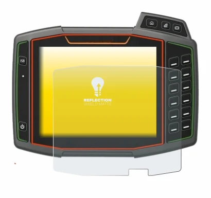 Image of the device Amazone AmaTron 4 with a wide variety of screen protectors.