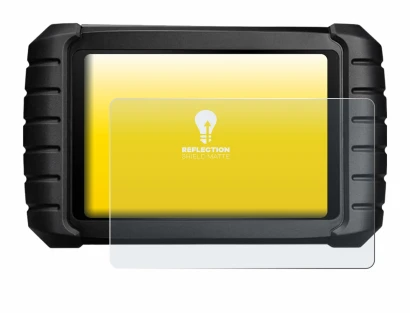Image of the device iCarsoft CR Max with a wide variety of screen protectors.