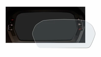 Image of the device Audi A3 2023 Virtual cockpit with a wide variety of screen protectors.