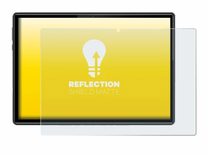 Image of the device Doogee U10 with a wide variety of screen protectors.