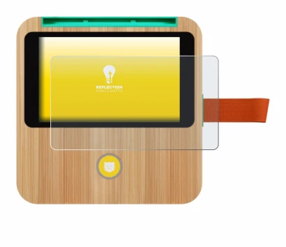 Image of the device tigerbox Touch Plus with a wide variety of screen protectors.