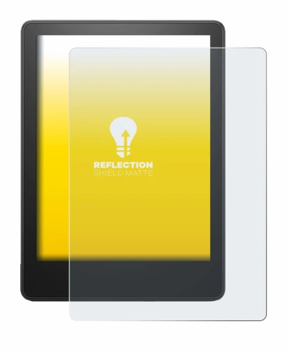 Image of the device Amazon Kindle Paperwhite 2023 (11th Gen.) with a wide variety of screen protectors.