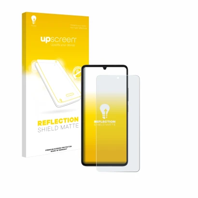 Front side of a product packaging with the brand logo upscreen. Next to it is the device Xiaomi Poco X6 Pro shown with the cor