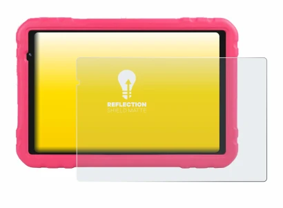 Image of the device Aocwei x500 with a wide variety of screen protectors.