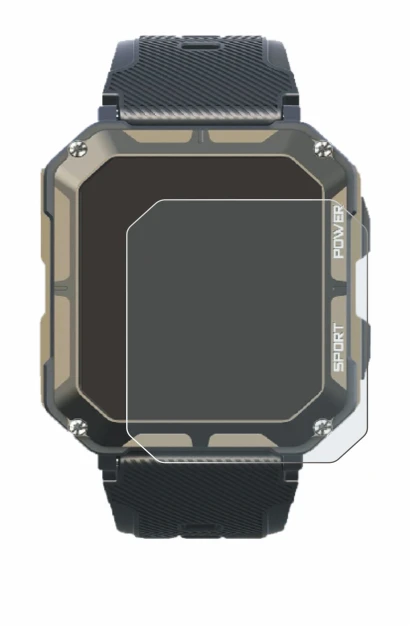 Image of the device Blackview C20Pro 1.83" with a wide variety of screen protectors.