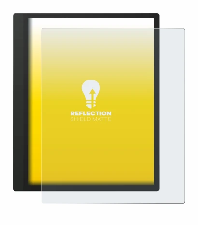 Image of the device Boox Tab Ultra C with a wide variety of screen protectors.