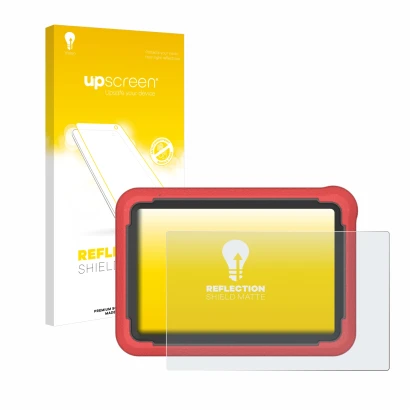 Front side of a product packaging with the brand logo upscreen. Next to it is the device Launch X-431 ProV5 2023 (10,1") shown