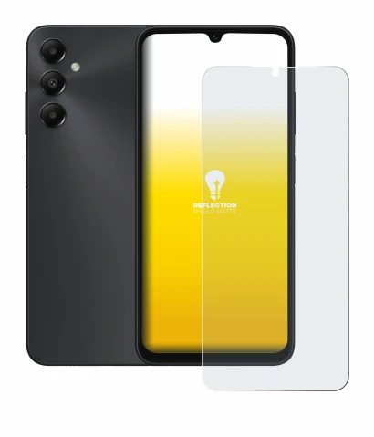 Image of the device Samsung Galaxy A05s with a wide variety of screen protectors.