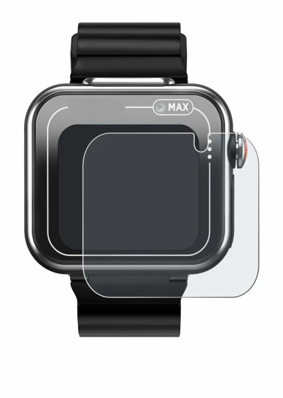 Image of the device Vtech Kidizoom Smartwatch MAX with a wide variety of screen protectors.