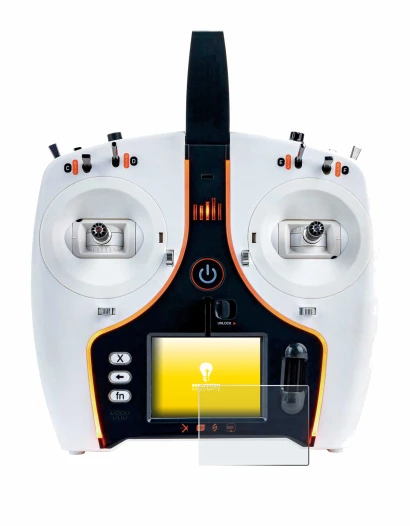 Image of the device Spektrum NX7e with a wide variety of screen protectors.