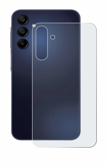 Image of the device Samsung Galaxy A15 5G (Back) with a wide variety of screen protectors.