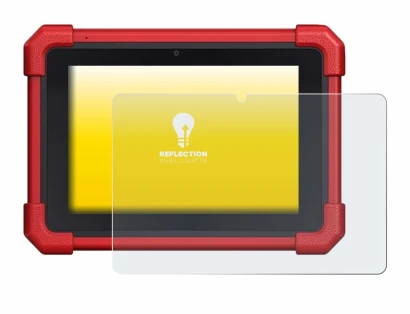 Image of the device Launch MOT IV (4) with a wide variety of screen protectors.