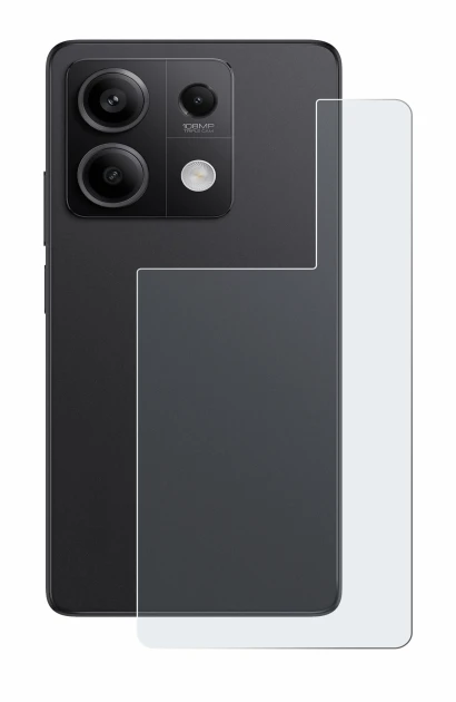 Image of the device Xiaomi Redmi Note 13 Pro 5G (Back) with a wide variety of screen protectors.