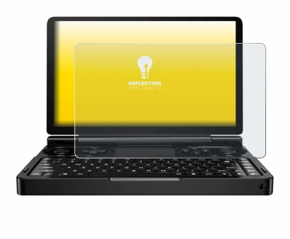 Image of the device GPD Win Mini (2024) with a wide variety of screen protectors.