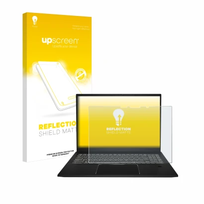 Front side of a product packaging with the brand logo upscreen. Next to it is the device MSI Summit E16 AI Studio shown with t