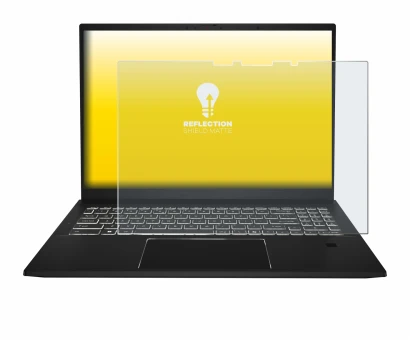 Image of the device MSI Summit E16 AI Studio with a wide variety of screen protectors.