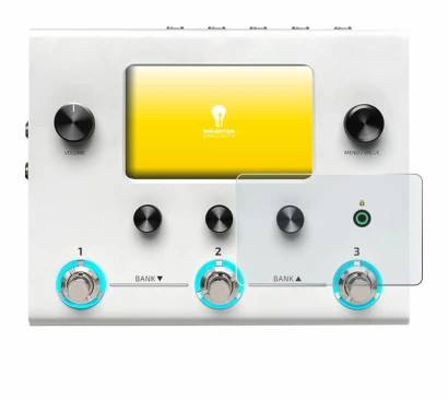 Image of the device Hotone Ampero II Stomp with a wide variety of screen protectors.