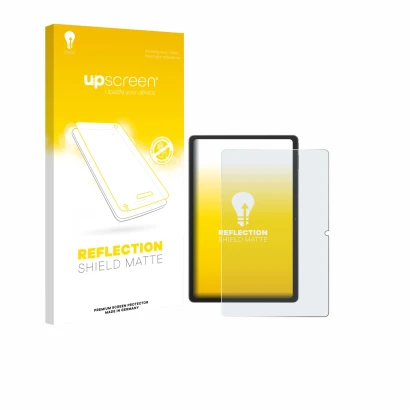 Front side of a product packaging with the brand logo upscreen. Next to it is the device Blackview Tab 16 Pro shown with the c