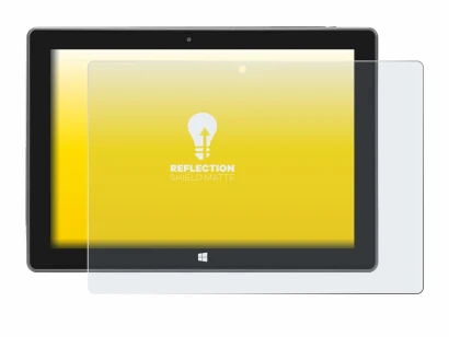 Image of the device SZTPS Tablet 10.1" with a wide variety of screen protectors.