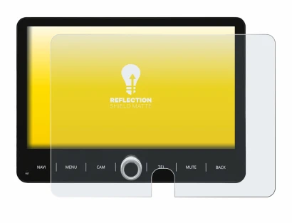 Image of the device Dynavin D9-T5TP with a wide variety of screen protectors.