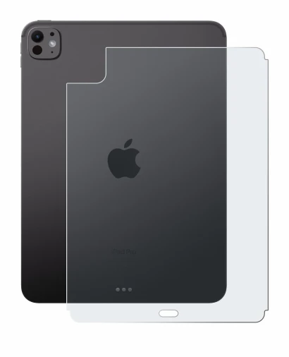Image of the device Apple iPad Pro 11" 2024 (Back) with a wide variety of screen protectors.
